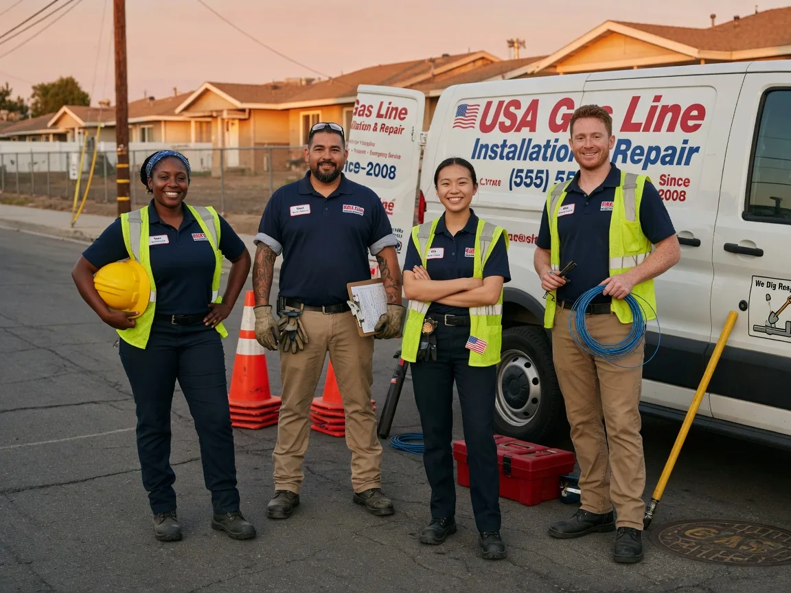 Gas Line Installation company in Forestville, MI